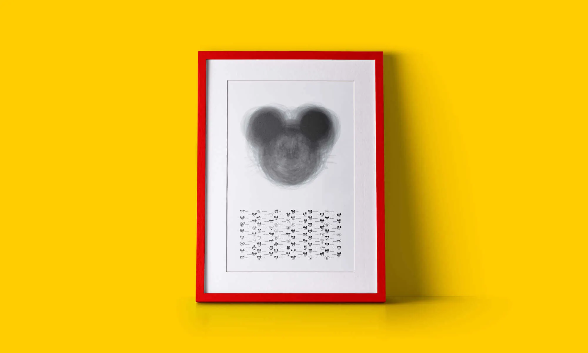 Mickey's 90th anniversary poster